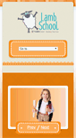 Mobile Screenshot of lambschoolonline.com
